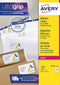 Avery witte laseretiketten ft 99,1 x 57 mm, 2500 stuks, 10 per vel
