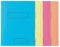 Exacompta dossiermap Super 210, pak van 50 stuks, geassorteerde kleuren