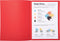 Exacompta dossiermap Super 180, voor ft A4, pak van 100 stuks, rood