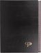 Pergamy alphabetical sorting folder with 25 compartments, hard cover plasticized in black PVC