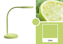 MAUL desk lamp LED Joy on base, warm white light, lime green