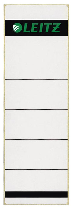 Leitz rugetiketten ft 6,1 x 19,1 cm, grijs