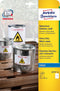 Avery weerbestendige etiketten ft 210 x 297 mm (b x h), 10 stuks, 1 per vel