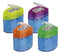 M+R pencil sharpener Neo Light, 2 holes, with reservoir, box of 10 pieces in assorted colors
