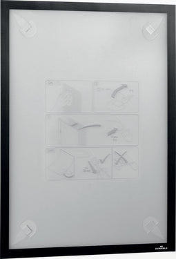 Durable Duraframe Wallpaper self-adhesive frame size A3, black