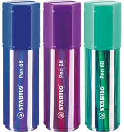 STABILO Pen 68 felt-tip pen, Big Pen Box of 20 pieces in assorted colors