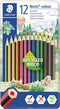 Staedler colored pencils Noris Color, metal box 12 pieces