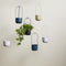 Hübsch Lotus Hanging Pots