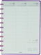 Atoma agenda, ft A4, white paper, 128 pages, 1 week on 2 pages, 2024