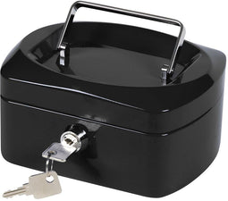 Q-CONNECT cash case, 155 x 120 x 75 mm, black