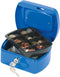 Q-CONNECT cash case, 155 x 120 x 75 mm, blue