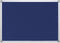 Q-CONNECT textile board with aluminum frame 60 x 45 cm blue