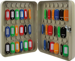 Q-CONNECT key cabinet for 36 key rings, gray
