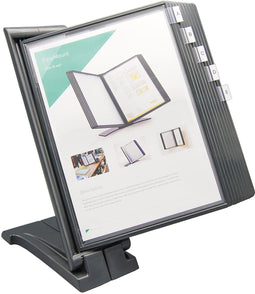 Q-CONNECT desk stand Quickfind with 10 pockets