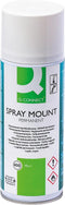 Q-CONNECT Quick Mount spray, permanent, 400 ml spray can