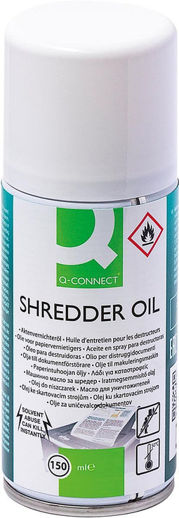 Q-CONNECT oil for paper shredders, 150 ml