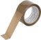 Q-CONNECT silent packaging tape, ft 50 mm x 66 m, brown, pack of 6 rolls