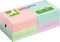 Q-CONNECT Quick Notes, ft 76 x 76 mm, 100 sheets, pack of 12 pads in pastel colors
