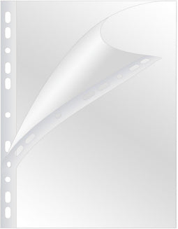 Q-CONNECT perforated show bag A4 11-hole perforation PP granulated pack of 100 pieces