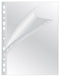 Q-CONNECT perforated show bag A4 11-hole perforation PP granulated pack of 100 pieces