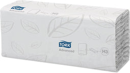 Tork towel C-fold, 2-layer XL, system H3 Advanced, white, 20 wraps of 96 sheets