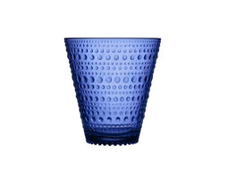 Iittala - Kastehelmi - Glass - 30 cl - Ultramarine blue - 2 pieces