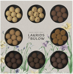 Lakrids by Bulow - Licorice with Chocolate - Spring Selection Box - Tasting box - 8 flavors