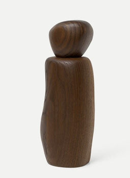 Ferm Living - Pebble - Salt and pepper mill - Ash wood - Dark brown