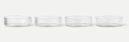 Ferm Living - Ripple - Serving dishes - Set of 4 - Clear
