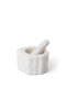 Ferm Living Petra Mortar Quartz Mortar White