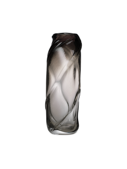 Ferm Living Water Swirl Vase High Smoked Gray