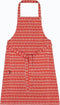 Marimekko Aku Apron Cotton Red