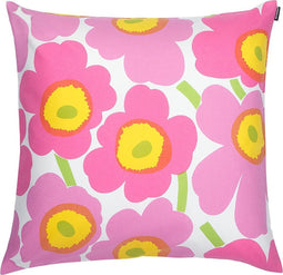 Marimekko - Pieni Unikko - Kussensloop - Roze/Geel - 50 x 50cm 50 x 50 CM PIENI UNIKKO ROZE/GEEL