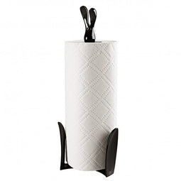 Koziol Roger Kitchen Roll Holder - Black