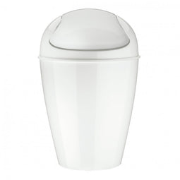 Koziol Del Waste Bin - M - 12 l - White