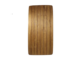 Garden table top Danish - 220x110x3 - Natural - Old teak