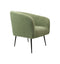 Armchair - 77x68x83 - Green/black - Teddy/bouclé/metal