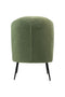 Armchair - 77x68x83 - Green/black - Teddy/bouclé/metal