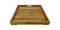 Tray Aruba - 50x50x6cm - Natural - Teak