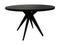 Round dining table - ø120x76 - black - Mango wood/metal