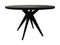 Round dining table - ø120x76 - black - Mango wood/metal