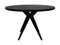 Round dining table - ø120x76 - black - Mango wood/metal