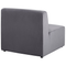 Beliani LEMVIG - Corner sofa with 4-seater ottoman - Gray - Right side - 250 cm - Corduroy