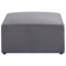 Beliani LEMVIG - Corner sofa with 4-seater ottoman - Gray - Right side - 250 cm - Corduroy