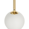 Beliani SHANNON - Hanging lamp - Gold - Metal