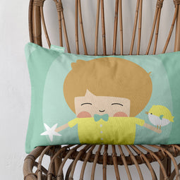 Happy Friday Air balloon Cushion cover 50x30 cm
