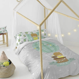 Happy Friday Air balloon Duvet cover set 2 piece