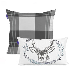 Happy Friday Alaska Cushion cover 50x50 + 50x30 cm