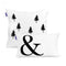 Happy Friday Ampersand Cushion cover 50x50 + 50x30 cm
