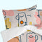 Happy Friday Anatomy Pillow cover 45x110 cm